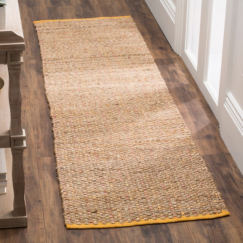 SAFAVIEH Handmade Cape Cod Lyse Coastal Jute Rug