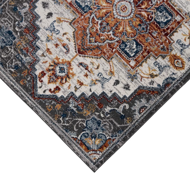 Alvia Yana Medallion Area Rug