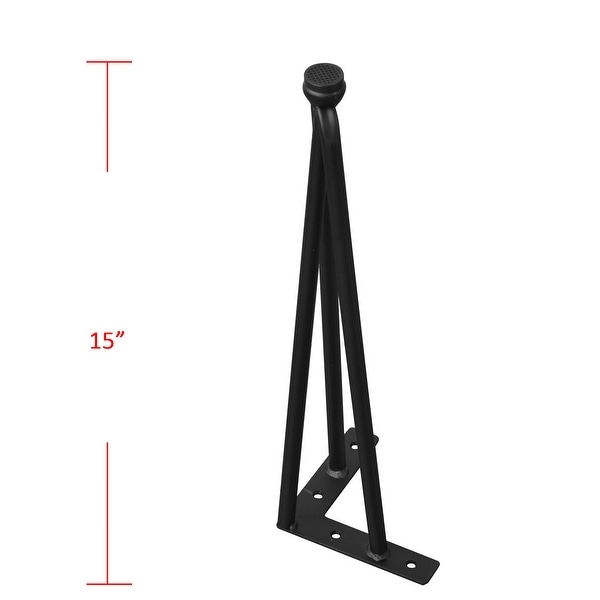 4 Piece Hairpin Metal Table Legs Furniture Legs On Sale Bed Bath Beyond 24260142
