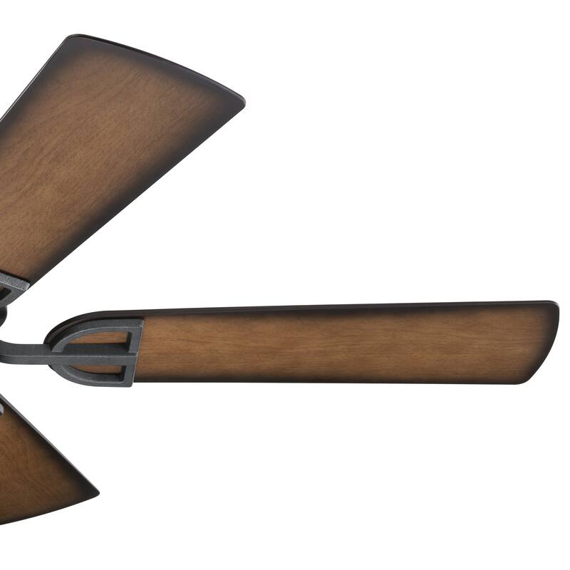 Kichler Lighting Lyndon Patio 52-inch LED Ceiling Fan Distressed Black