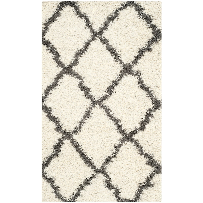 SAFAVIEH Dallas Shag Giusy Trellis 1.5-inch Thick Rug