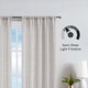 preview thumbnail 15 of 17, Nautica Caspian Light Filtering 54" x 84" Textured Rod Pocket Window Curtain Panel Pair