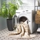 preview thumbnail 30 of 56, SAFAVIEH Faux Rabbit Bubble Ondine Machine Washable & Slip Resistant Shag Rug