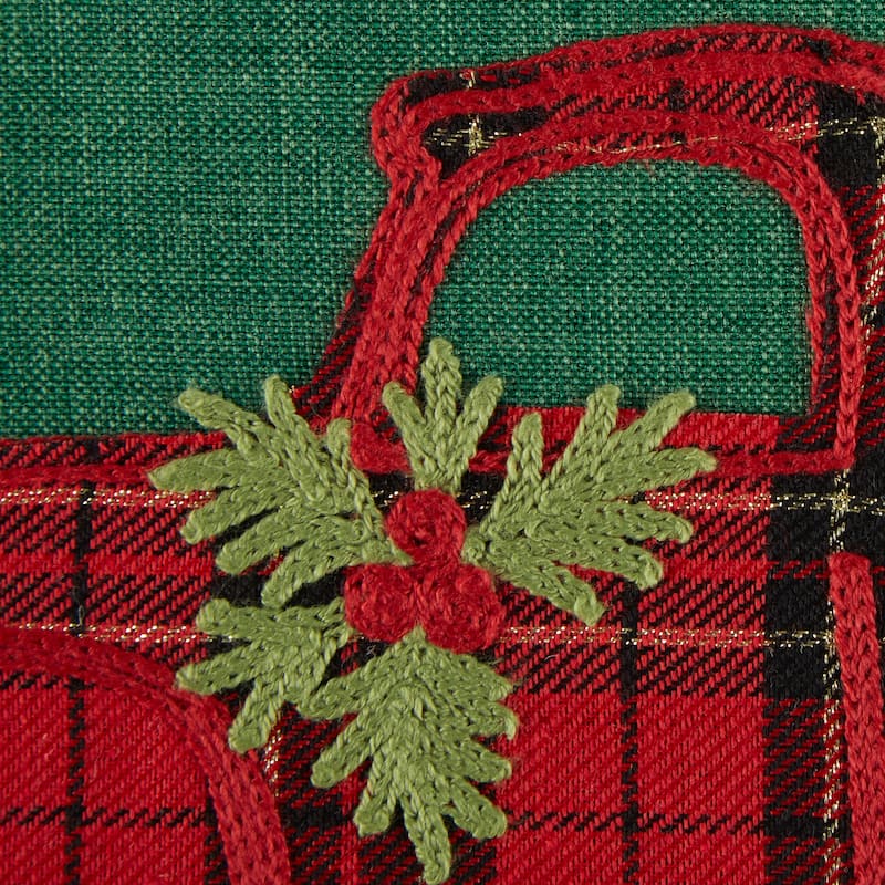 DII Asst Christmas Pillow Cover 18x18