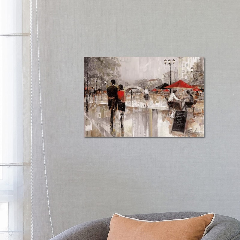 iCanvas "Riverwalk Charm II" by Ruane Manning Canvas Print - 18x26x1.5