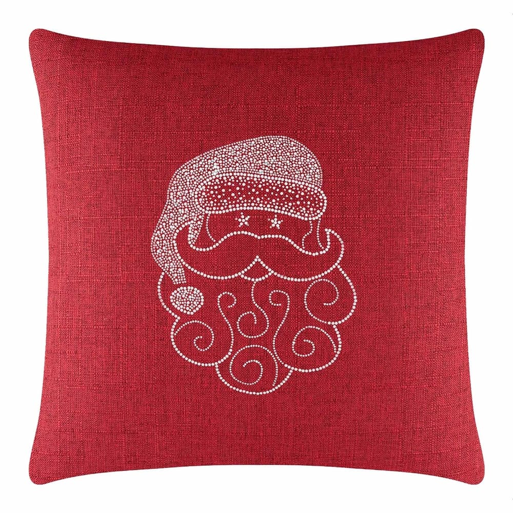 Sparkles Home Santa Rhinestone Pillow