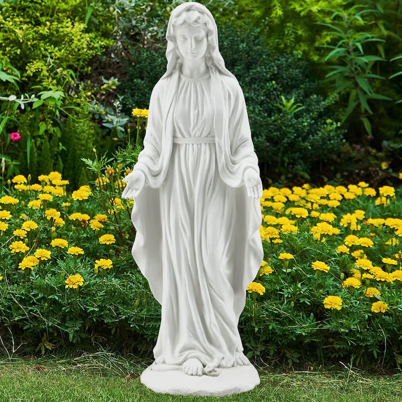 Outdoor Religious Sculpture, Garden Decor, Waterproof Sculpture, Suitable for Courtyard, Front porch, Patio