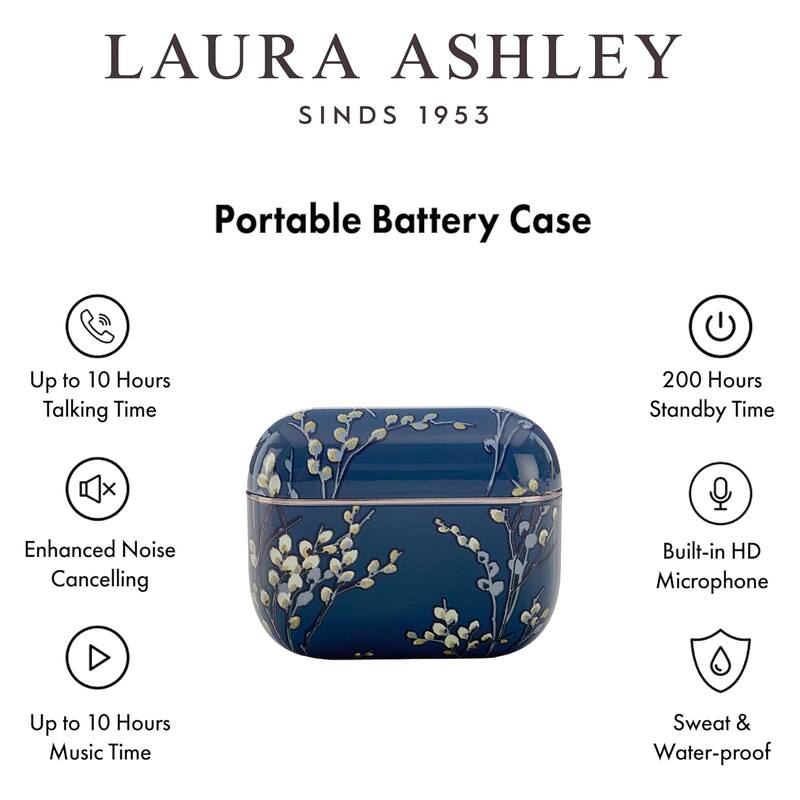 Laura Ashley Skylark True Wireless Earbuds for iPhone & Android