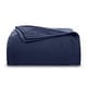 preview thumbnail 34 of 76, Microfleece Blanket Soft, Lightweight, Plush All-Season Throw King - Eclipse Blue