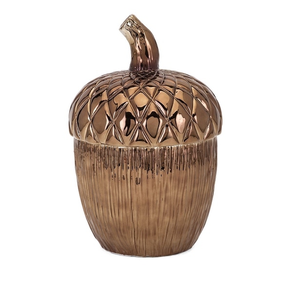 IMAX Home 88759 Harvest Large Dolomite Jar - Copper