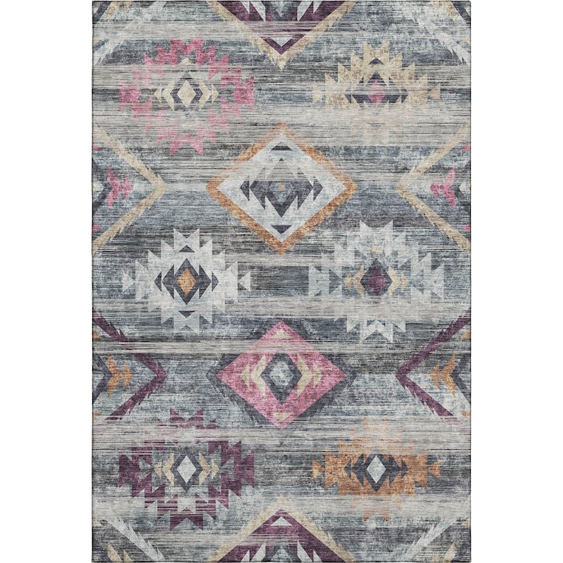 Premium Washable Super Soft Tribal Boho Mayfield Rug