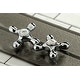 preview thumbnail 22 of 30, Kingston Brass Heritage 8-Inch Widespread Kitchen Faucet with Brass Sprayer