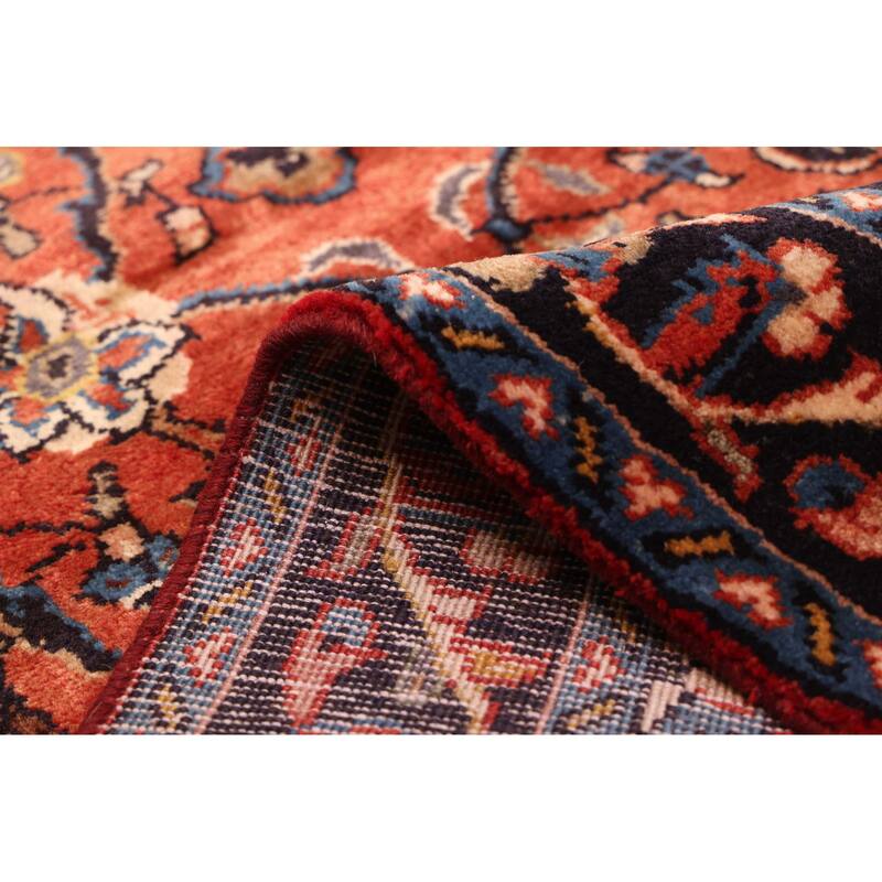 ECARPETGALLERY Hand-knotted Andelz Red Wool Rug - 3'2 x 11'3