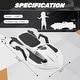 preview thumbnail 9 of 54, Electric Kids Racing Car with Lights and Music, 18V Battery Powered Ride-On Toy for Boys & Girls Ages 6+