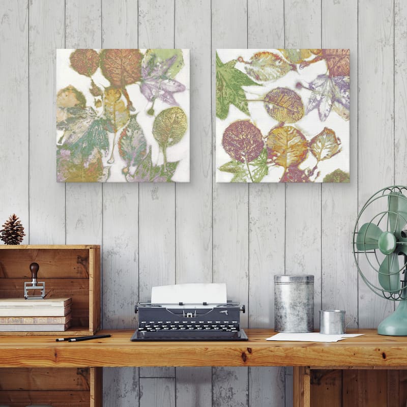 Multi Colored Nature I-II by Danielle Carson Canvas Art Prints