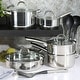 preview thumbnail 16 of 15, Oster Sangerfield 12 Piece Stainless Steel Cookware Set W/ Kitchen Tools