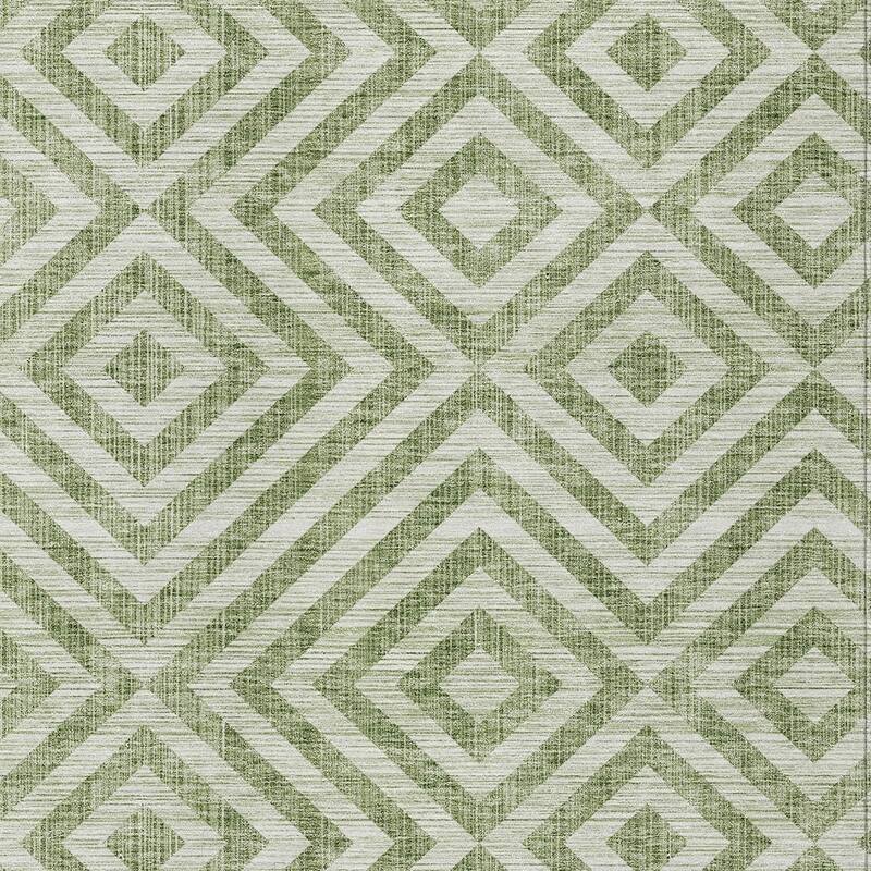 HomeRoots Geometric Transitional Rectangle Outdoor Rug