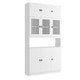 preview thumbnail 26 of 34, Combined BookShelves Kitchen Cabinet Display Cabinet Pantry Bookcase