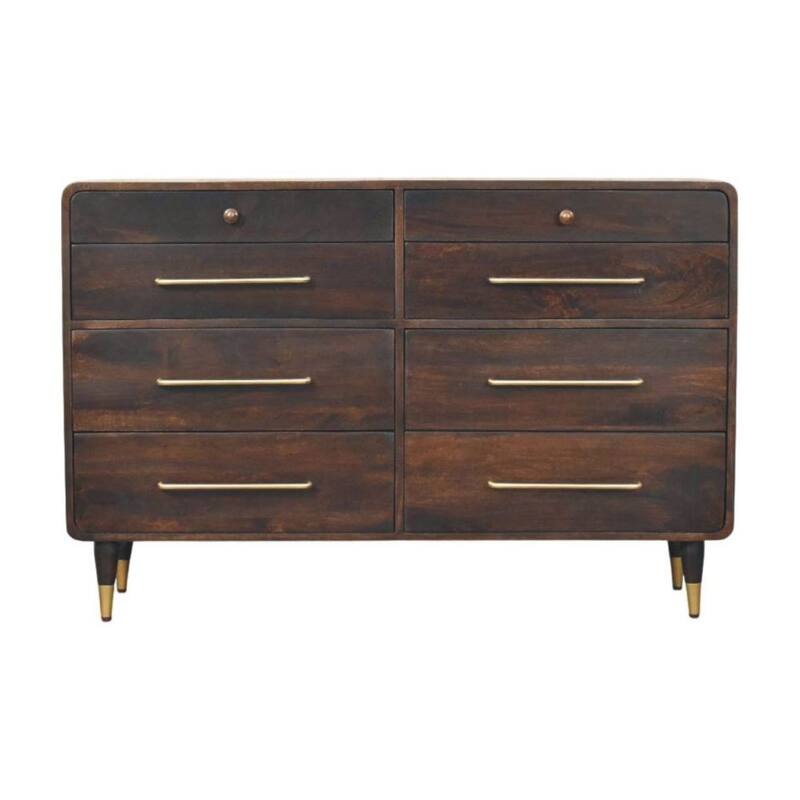 Artisan Furniture Solid Wood Hudson 8 Drawer Dresser