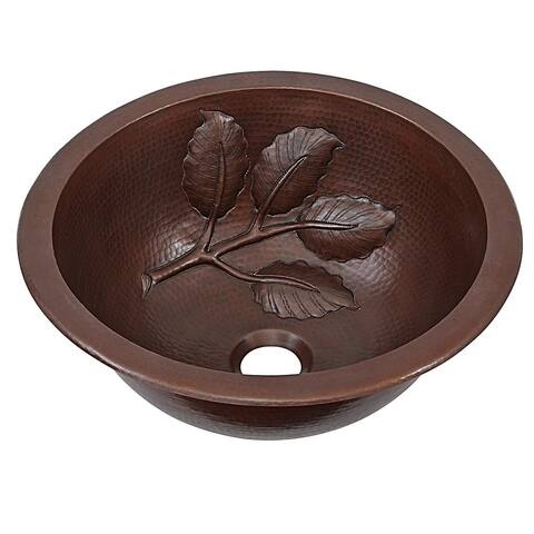 Darwin 14" Dual Flex Bathroom Sink in Copper