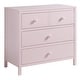 preview thumbnail 1 of 7, Oxford Baby Essential RTA 3 Drawer Dresser Pink