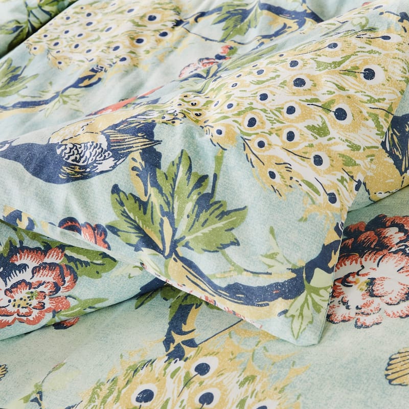Greenland Home Pavona 100% Cotton Enchanted Garden Duvet Set
