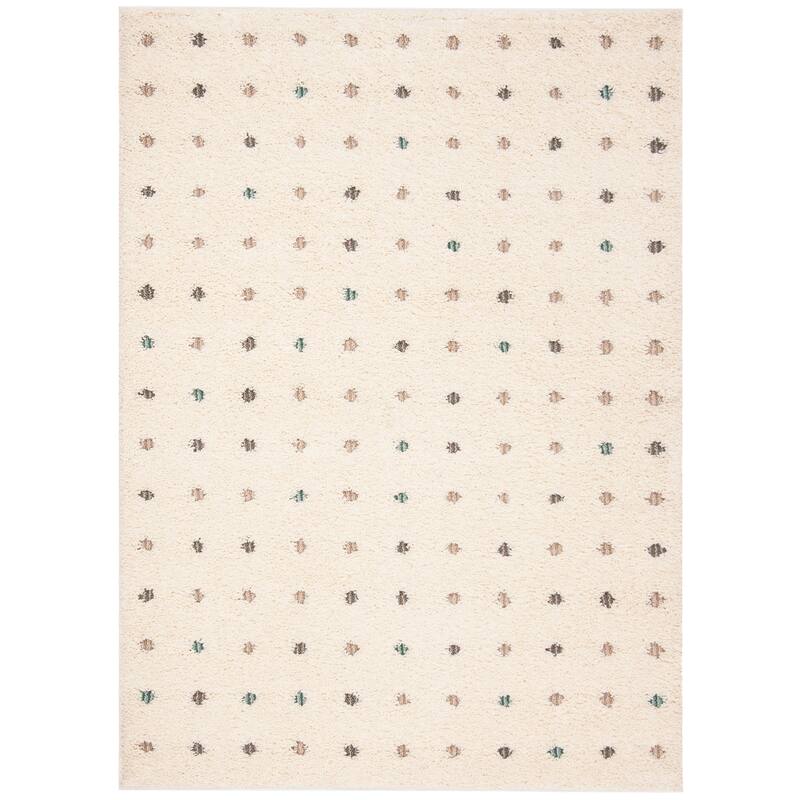 SAFAVIEH Santorini Shag Sarith Abstract 1.2-inch Thick Rug