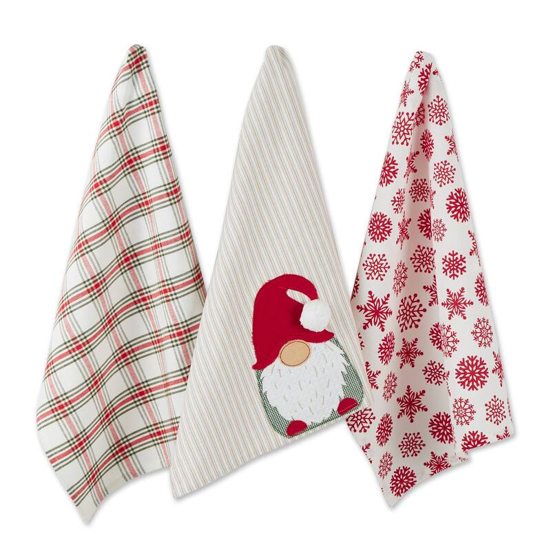 DII Asst Holiday Dishtowel (Set of 3)
