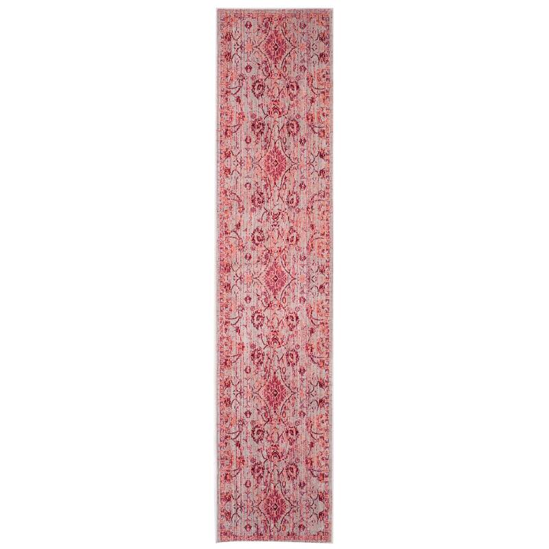 SAFAVIEH Valencia Chryssa Distressed Vintage Boho Oriental Polyester Rug