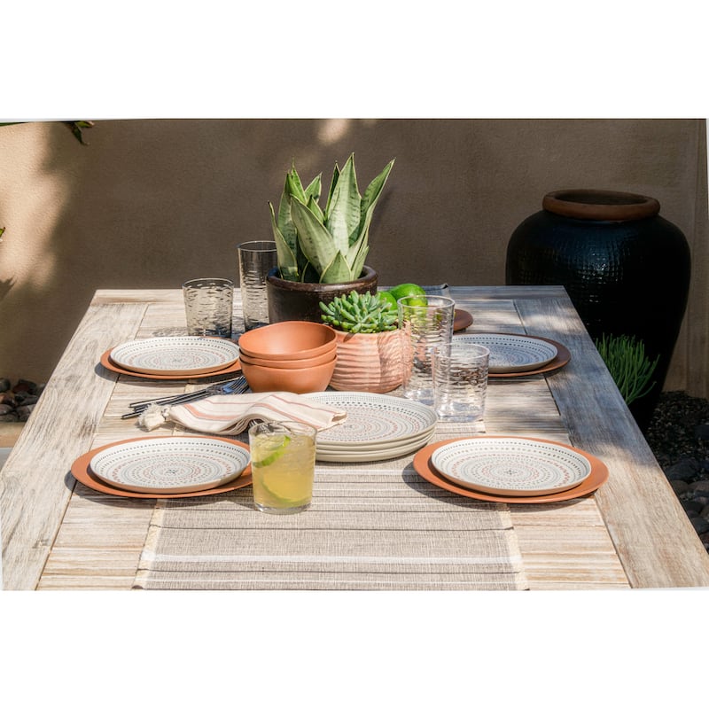Abode Homewares Planta Salad Plate - Matte Terracotta - 8.5" - Set of 6