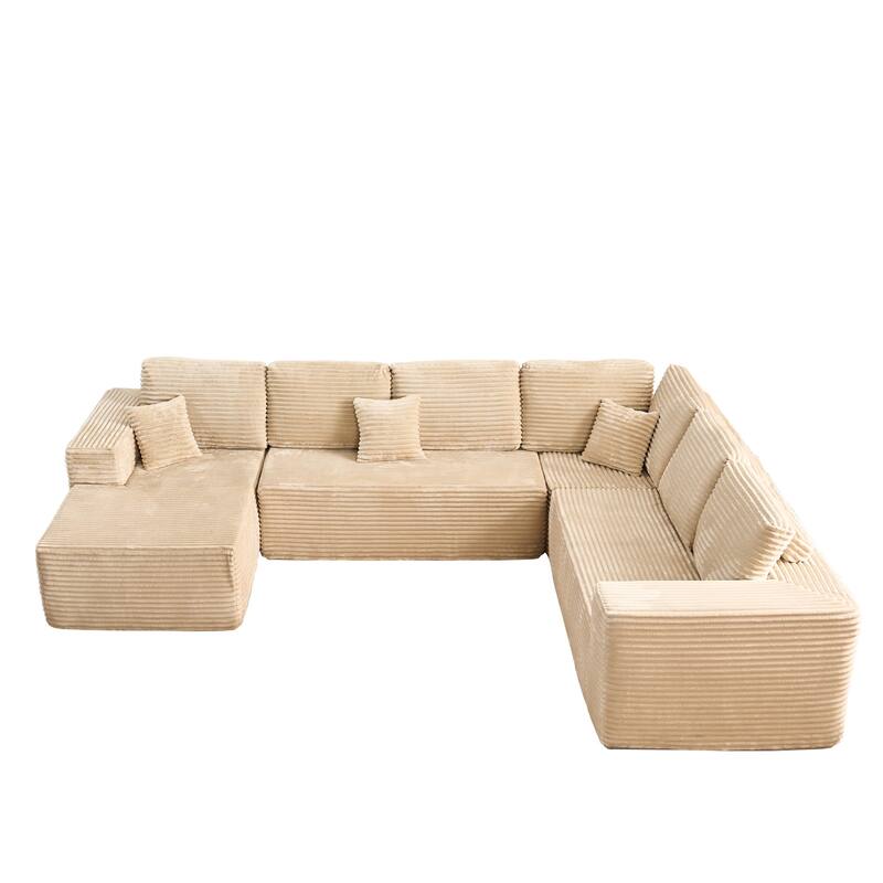 ​​OVIOS 4-Piece L-Shape Chaise Lounge Set​