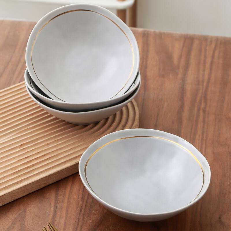 Stone Lain Clara Porcelain Dinnerware Set - 10.83 x 10.83