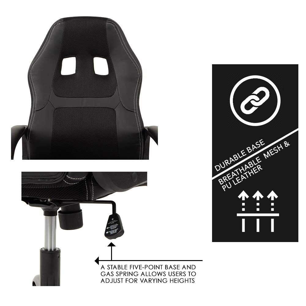 Fixed base gaming new arrivals chair
