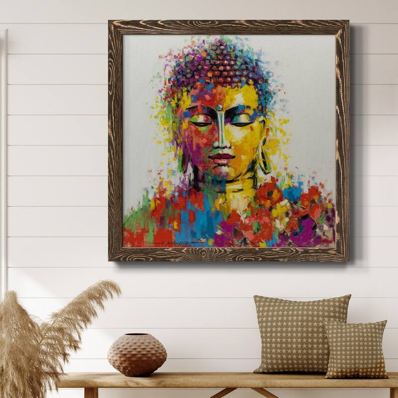 Buddha-Premium Framed Canvas - Ready to Hang
