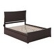 preview thumbnail 51 of 62, AFI Metro Platform Bed with Matching Footboard & Trundle