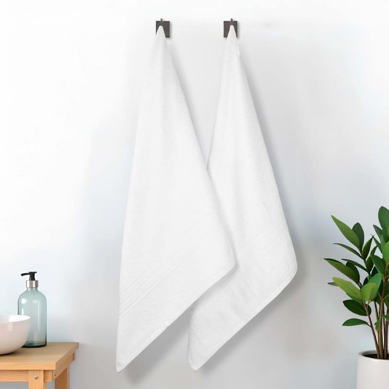 Eco-Friendly Sustainable Cotton Bath Sheet by Superior (Set of 2)
