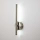 preview thumbnail 23 of 31, Modern Industrial Minimalist Metal LED Integrated Linear Strip Wall Light Sconce
