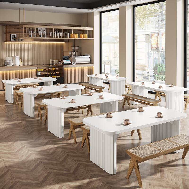 Wood Dining Table, Modern Kitchen Table, Dining Room Accent Table