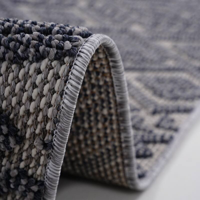 Abstract Area Rug - 8' x 10'