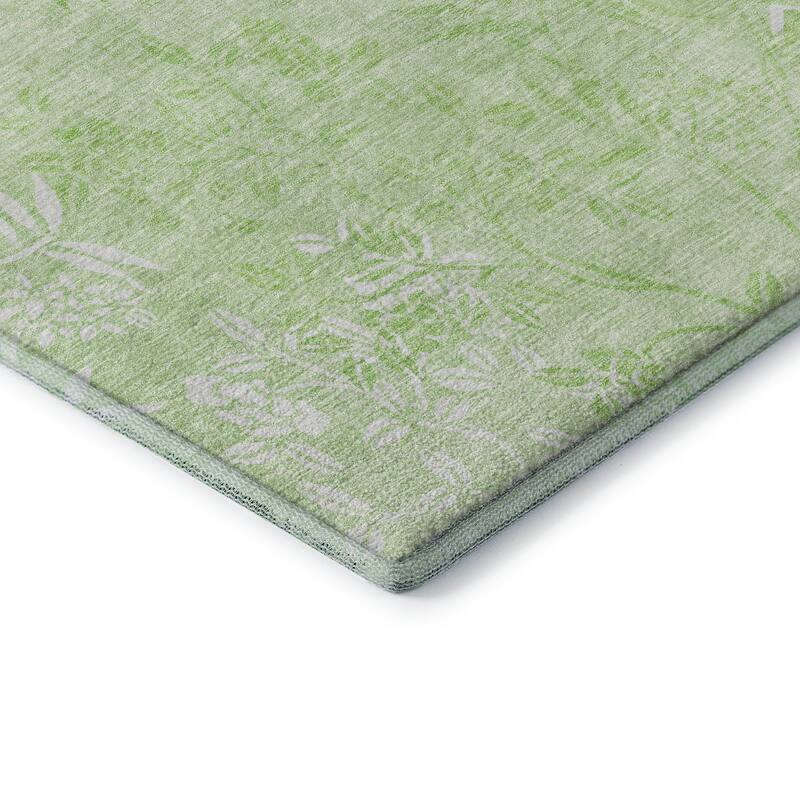 Premium Washable Super Soft Floral Imprints Mayfield Rug