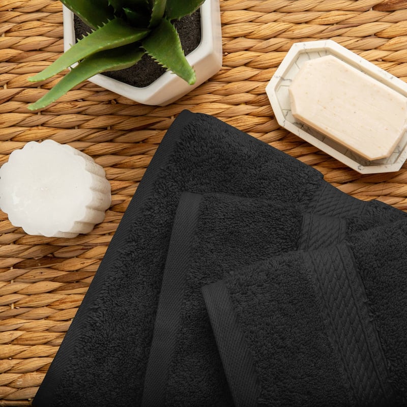Superior Egyptian Cotton Pile Heavyweight 3-Piece Towel Set