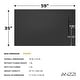 preview thumbnail 33 of 34, ANZZI Borderless Series 59 in. Barrier-Free Curbless Shower Base with Reversible Drain, Slip-Resistant & ADA Compliant