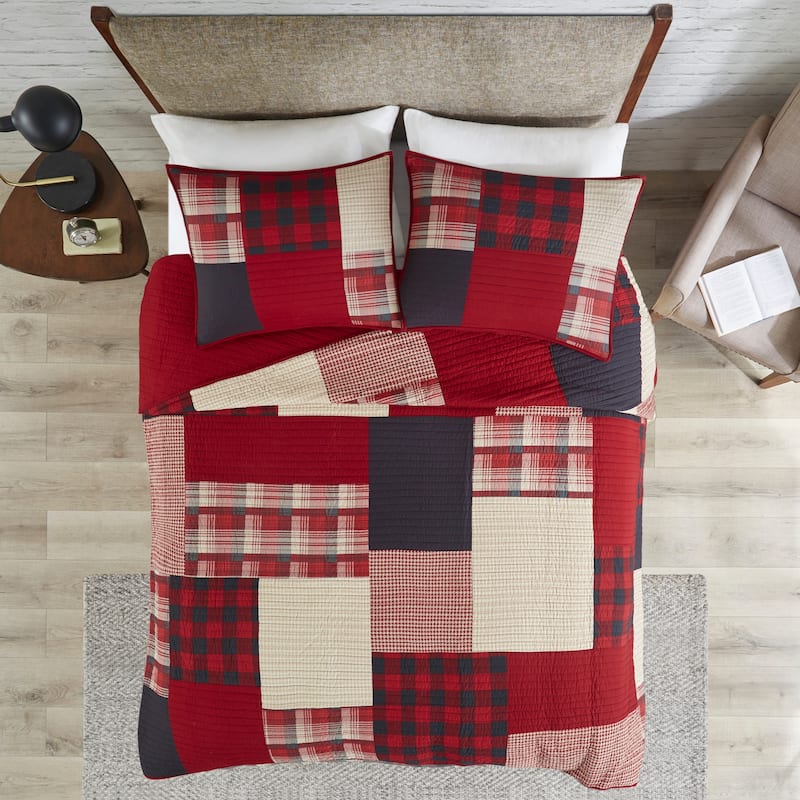 Woolrich Sunset Cotton Printed Pieced Quilt Mini Set