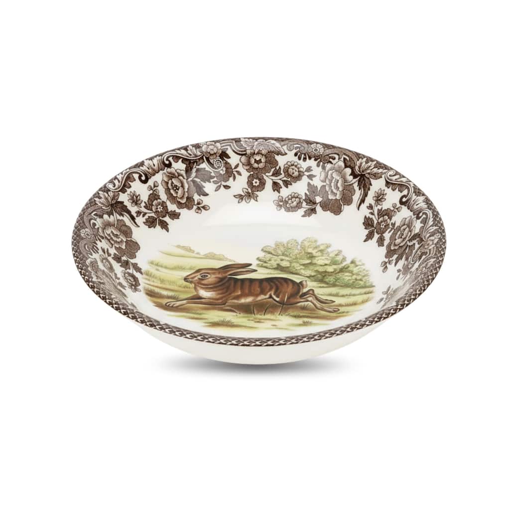 Spode Woodland Cereal Bowl Assorted Animals - 6.25 Inch