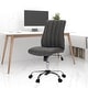 preview thumbnail 16 of 39, Home Office Desk Chair Task Chairs Swivel Ribbed Task Vanity Chair