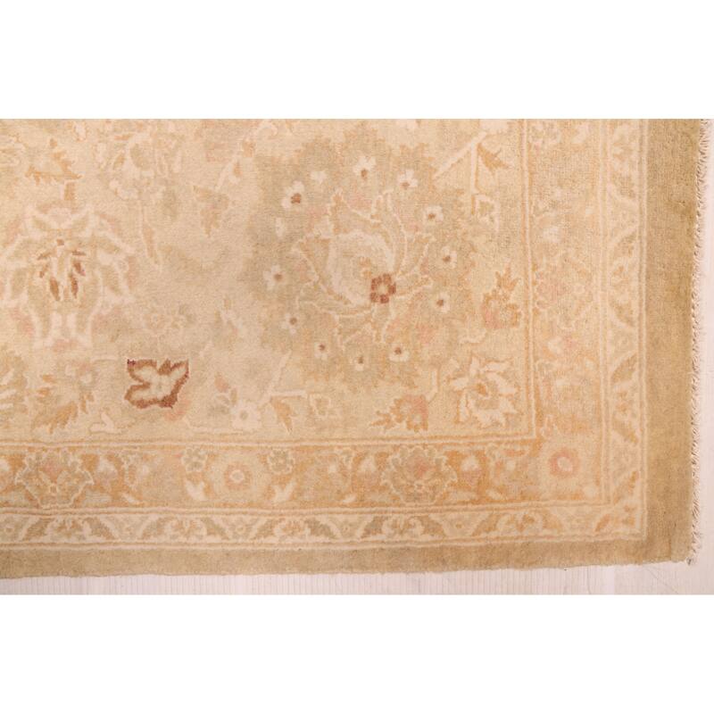 ECARPETGALLERY Hand-knotted Pako Persian 18 Of 20 Khaki Wool Rug - 9'0 x 11'8