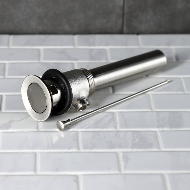 Kingston Brass Made To Match Brass Pop-Up Bathroom Sink Drain with Overflow, 22 Gauge
