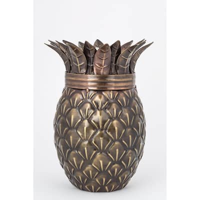 Pineapple Tabletop Tiki Torch