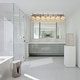 preview thumbnail 68 of 182, 2/3/4-Light Modern Bathroom Crystal Vanity Light Wall Sconces