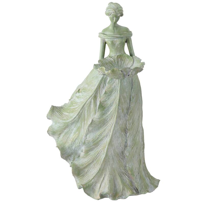 21" Resin Blossom Petal Fairy